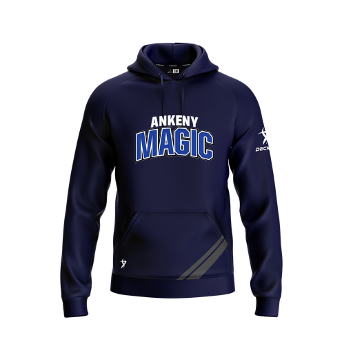 [FOLHSMNV-YXS-LOGO1] Decker Summit Hoodie (Youth XS, Navy, Logo 1)