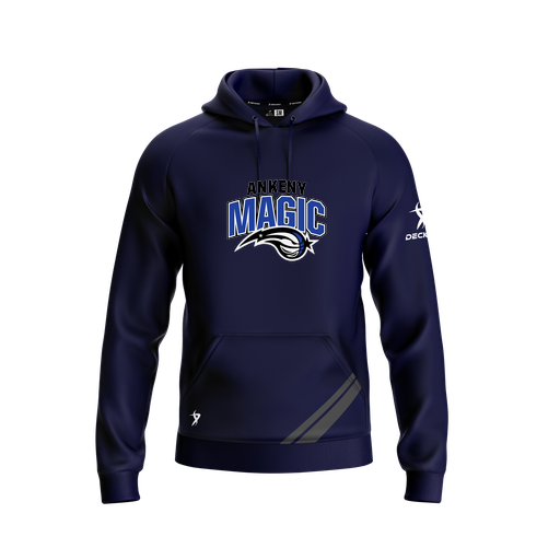 [FOLHSMNV-YXS-LOGO3] Decker Summit Hoodie (Youth XS, Navy, Logo 3)