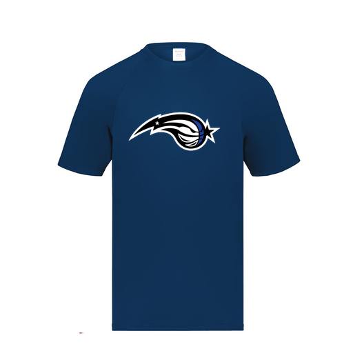 [2790.065.S-LOGO2] Men's Smooth Sport T-Shirt (Adult S, Navy, Logo 2)
