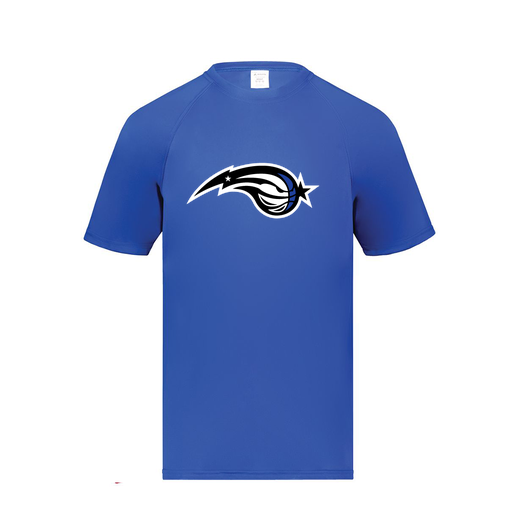 [2790.060.S-LOGO2] Men's Smooth Sport T-Shirt (Adult S, Royal, Logo 2)