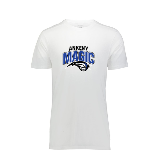 [FTSCUBWH-YS-LOGO3] Decker Youth Tri-Blend T-Shirt - Short Sleeve (Youth S, White, Logo 3)