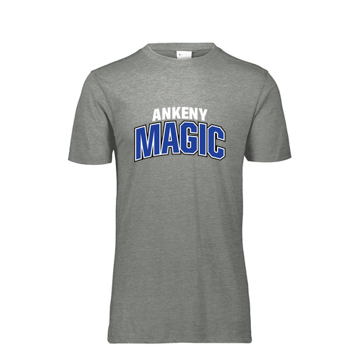 [FTSCUBGY-YS-LOGO1] Decker Youth Tri-Blend T-Shirt - Short Sleeve (Youth S, Gray, Logo 1)