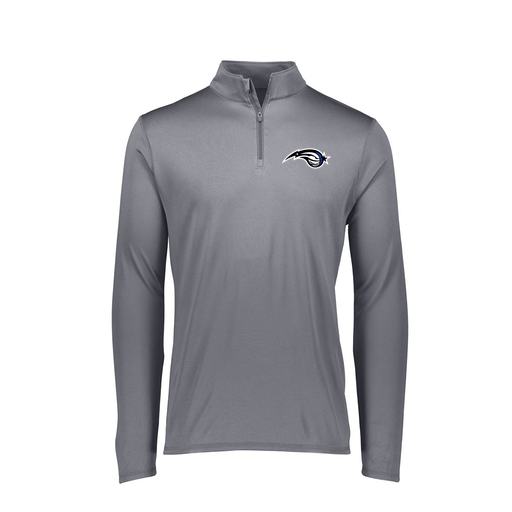[FTLQFLGY-FAXS-LOGO2] Decker Women's Flex-Lite 1/4 Zip Shirt (Female Adult XS, Gray, Logo 2)