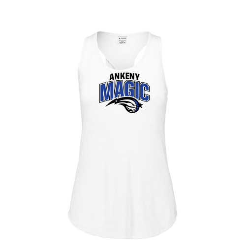 [3078.005.S-LOGO3] Ladies Tri Blend Tank Top (Female Adult S, White, Logo 3)
