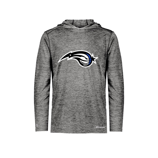 [FOLHCGBK-YS-LOGO2] Decker Youth Charge Hoodie (Youth S, Black, Logo 2)