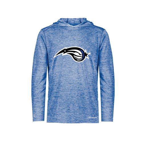 [FOLHCGRY-YS-LOGO2] Decker Youth Charge Hoodie (Youth S, Royal, Logo 2)