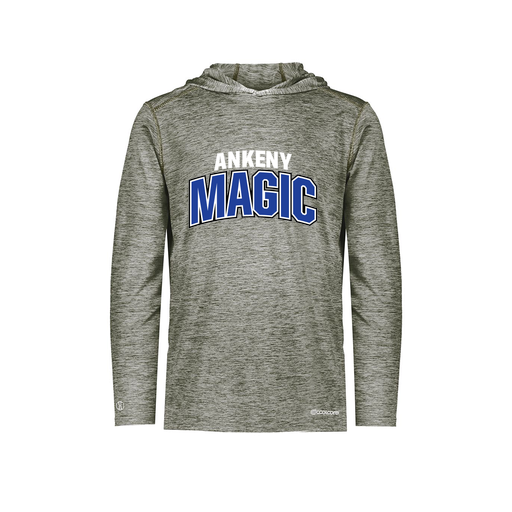 [CUS-DFW-CHGHOOD-PER-LSL-GRY-YS-LOGO1] Youth Charge Hoodie (Youth S, Gray, Logo 1)