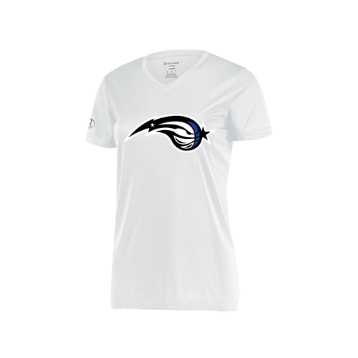 [222820.005.S-LOGO2] Ladies Movement Dri Fit Shirt (Female Adult S, White, Logo 2)