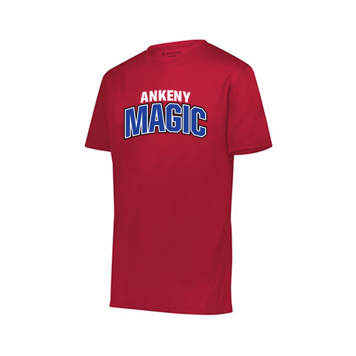 [222819.083.XXS-LOGO1] Youth Movement Dri Fit Shirt (Youth XXS, Red, Logo 1)
